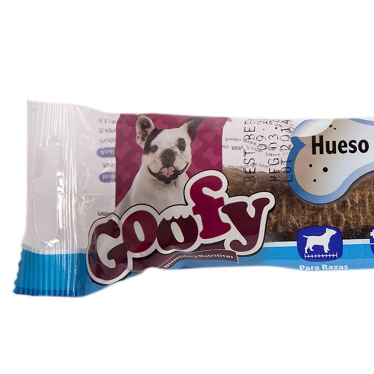 GOOFY - Huesitos para Perro Adulto Carne 0.095 kg