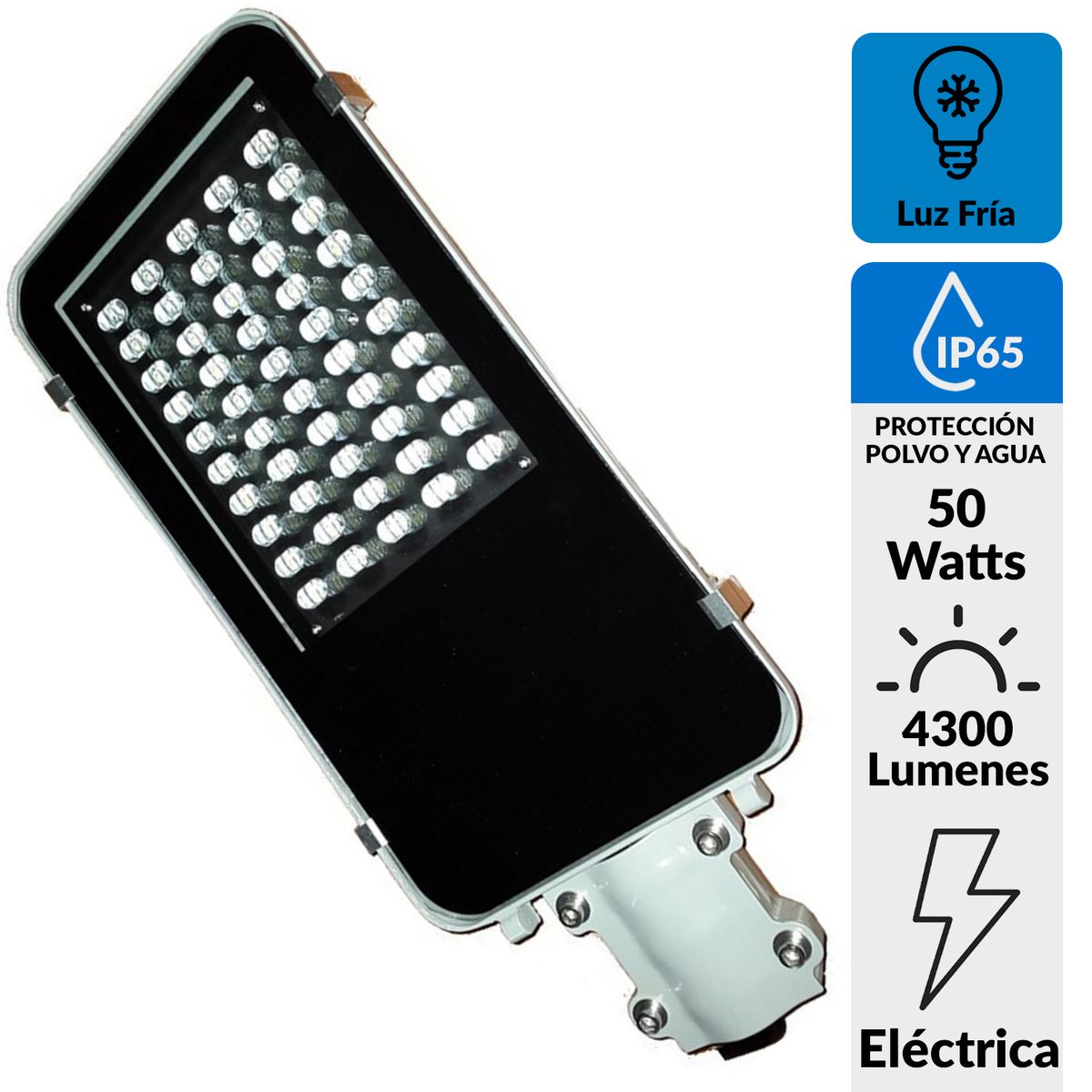 HB LEDS - Foco luminaria pública Led multichip SEC 50 W