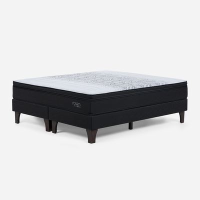 Imagen 2 del producto Cama Super king Americana Tempo Negro/blanco