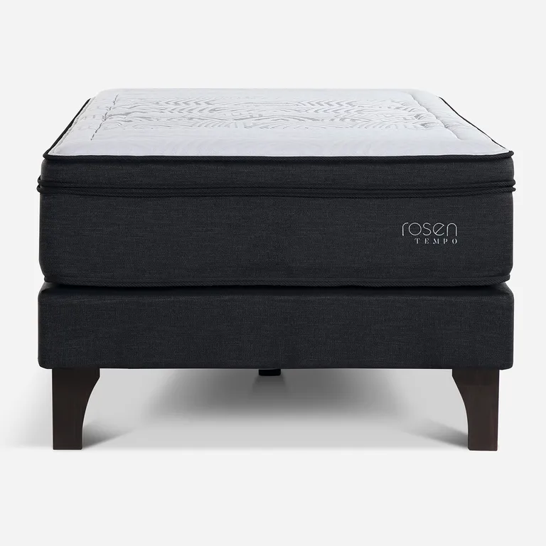 ROSEN Cama 1.5 plazas Americana Tempo Negro