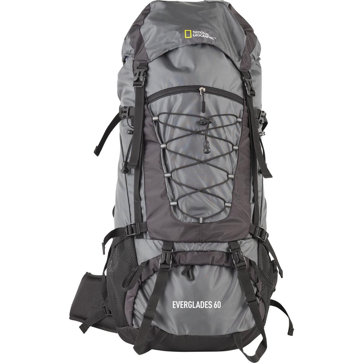 NATIONAL GEOGRAPHIC - Mochila Everglades 60 Litros Gris/negro