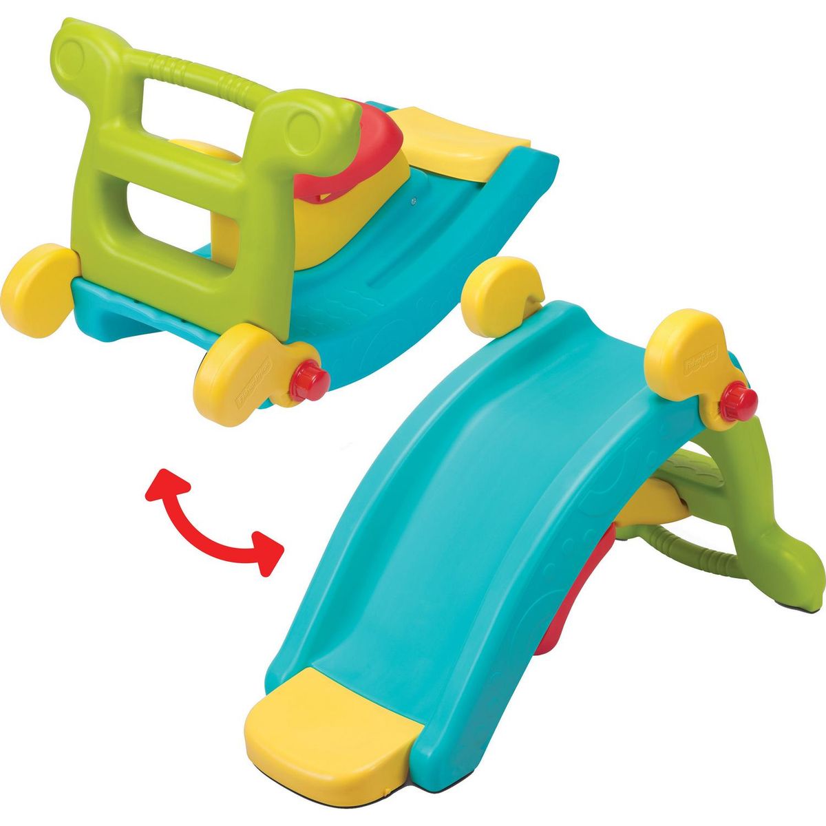 FISHER PRICE - Tobogán Balancín 2 en 1 Multicolor Desde 2 años