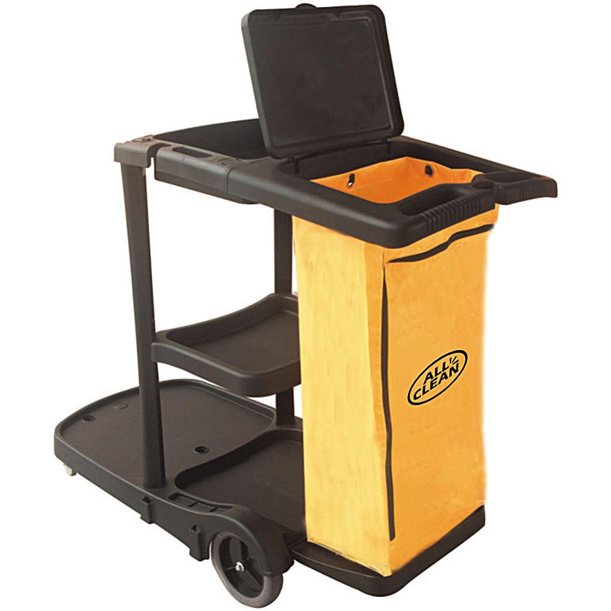 ALL CLEAN - Carro porta u tapa,bolsa,neg