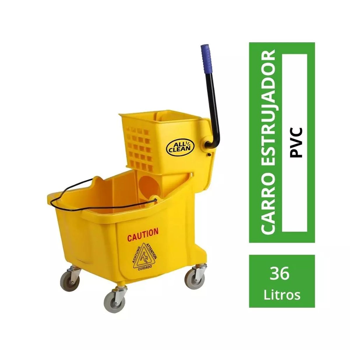 ALL CLEAN - Carro estrujador 36 litros