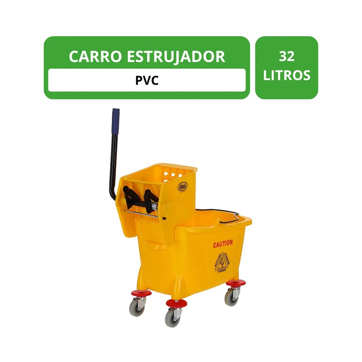 ALL CLEAN - Carro estrujador 32 litros