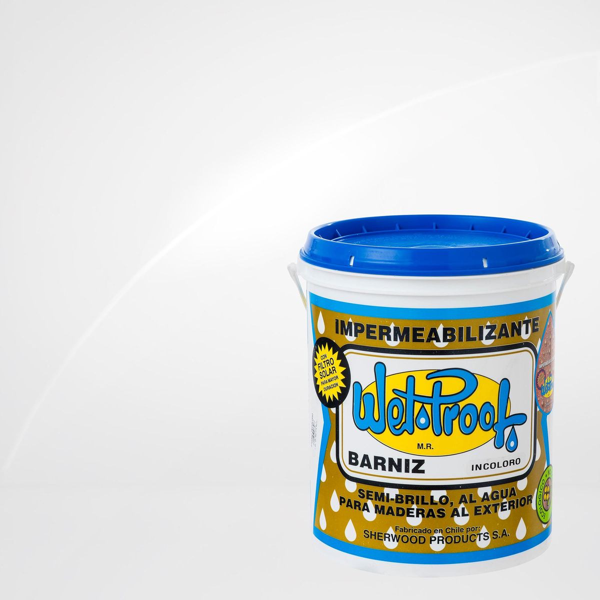 WETPROOF - Barniz Impermeabilizante Semibrillante 1 galón(es) Incoloro