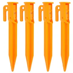 KLIMBER - Set 4 estacas plásticas con led