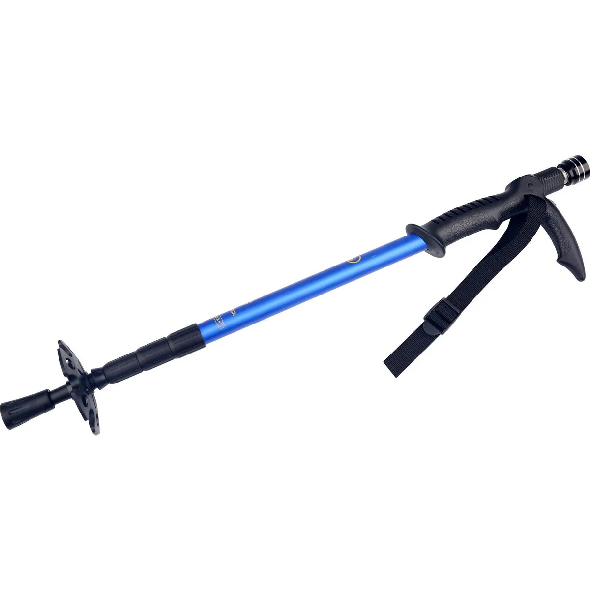 KLIMBER - Bastón de trekking. Azul/negro