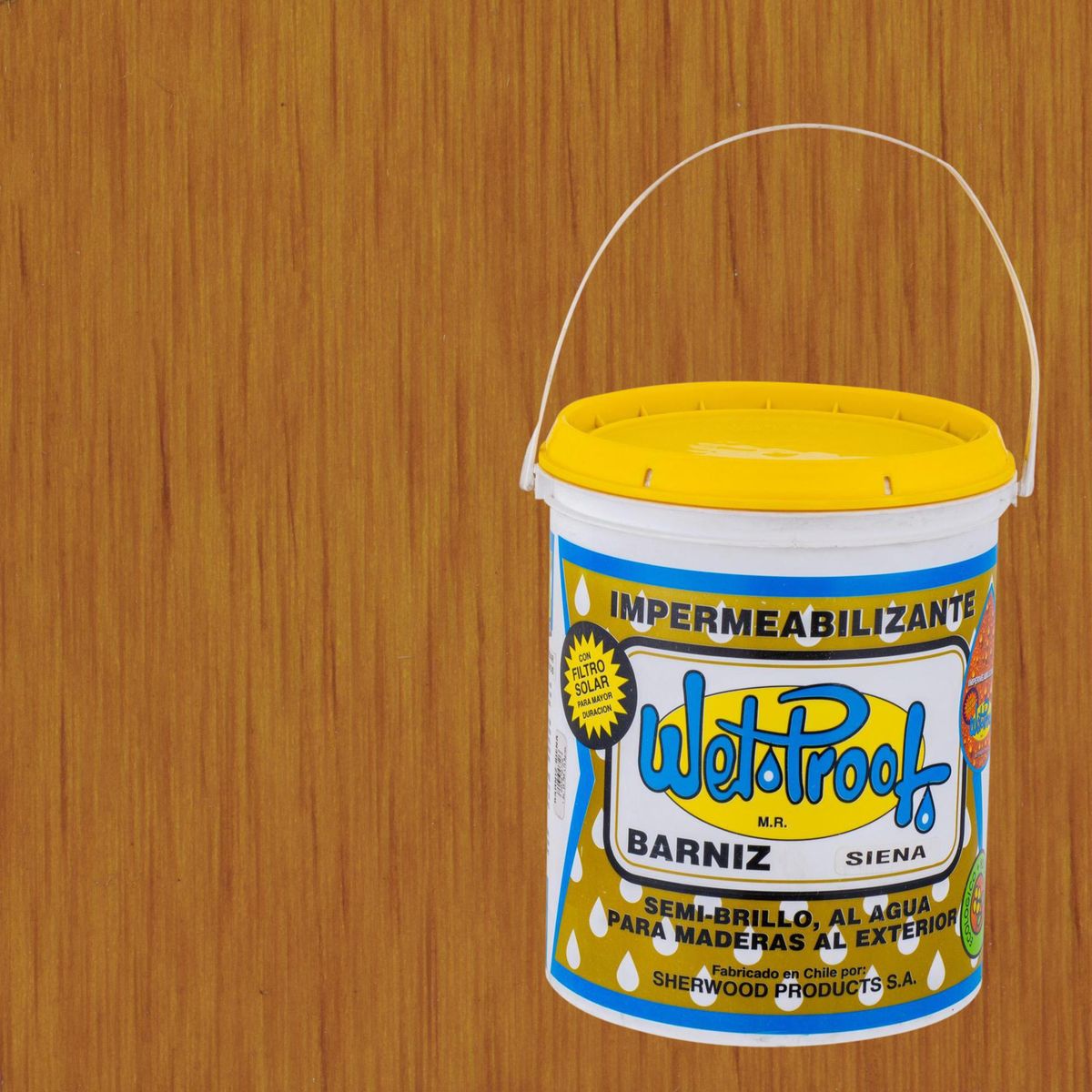 WETPROOF - Barniz Impermeabilizante Semibrillante 1 galón(es) Siena