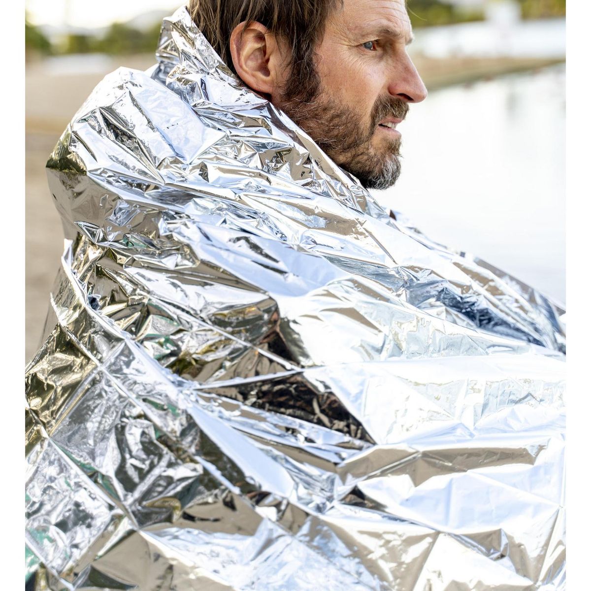 KLIMBER - Manta emergencia de aluminio