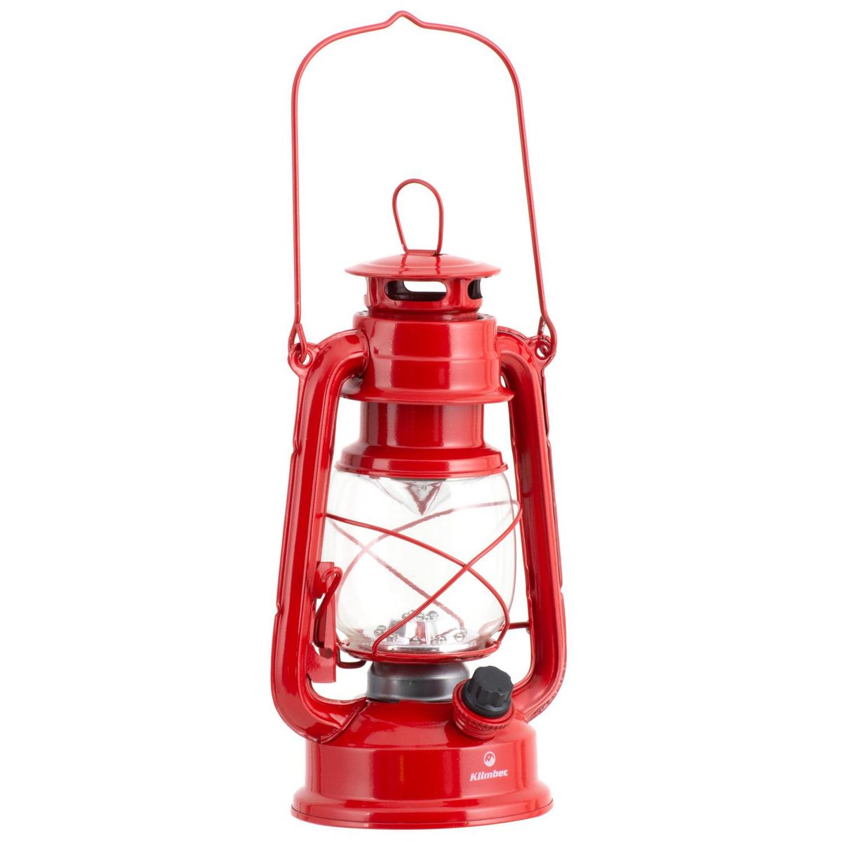 KLIMBER - Linterna Led Metal Rojo