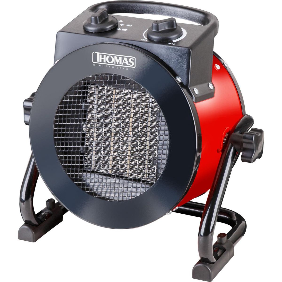 THOMAS - Termoventilador Eléctrico 2000 W TH-CH41 Rojo