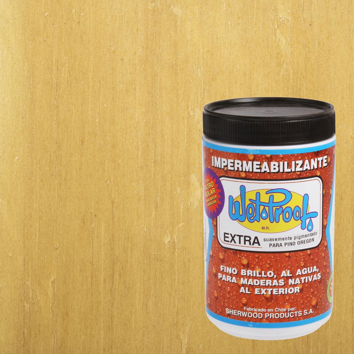 WETPROOF - Barniz Impermeabilizante Semibrillante 0.25 galón(es) Pino Oregón