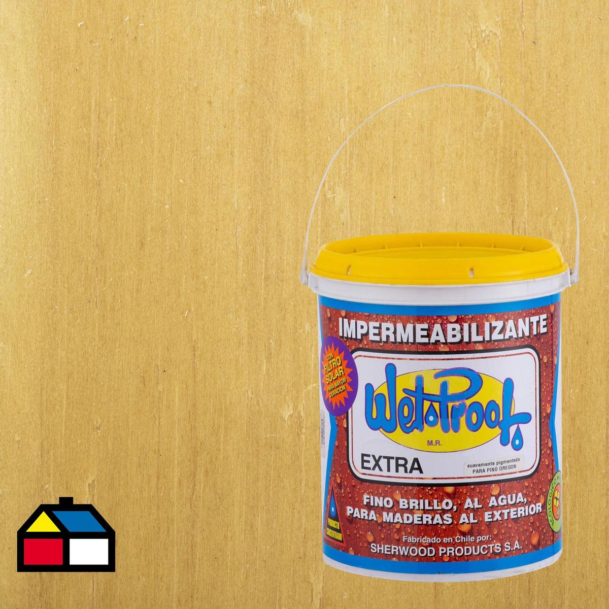 WETPROOF - Barniz Impermeabilizante Semibrillante 1 galón(es) Pino Oregón