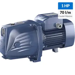PEDROLLO - Kit electrobomba + controlador + estanque + válvula 1 HP 70 l/min