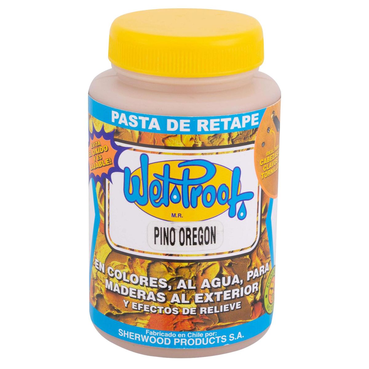 WETPROOF - Pasta de retape 1/2 kg pino oregón