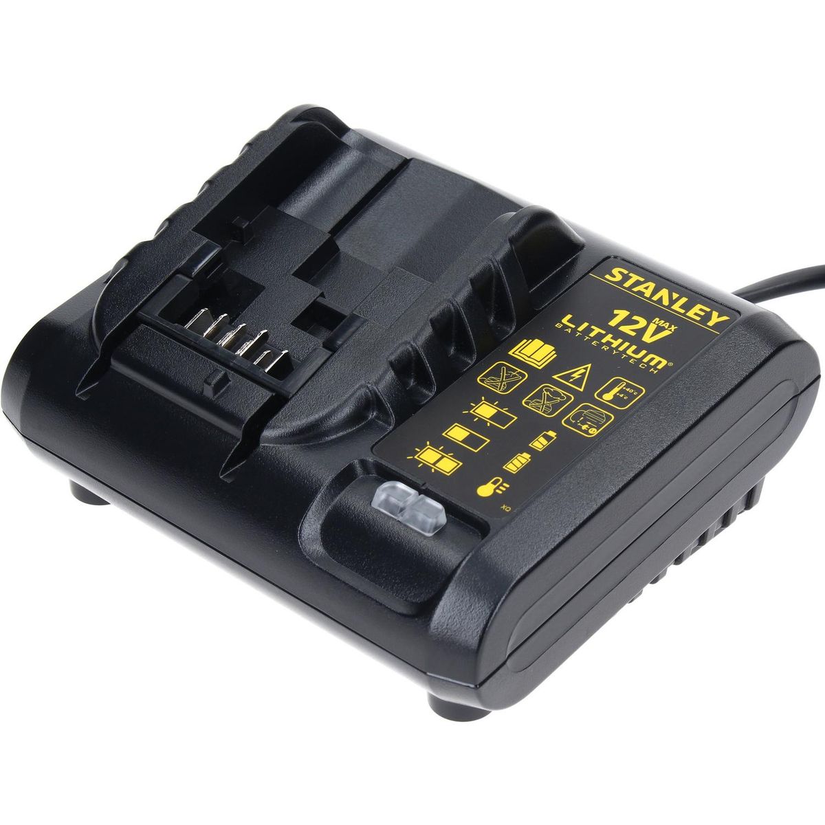 STANLEY - Cargador de batería 12V 1,0 Ah