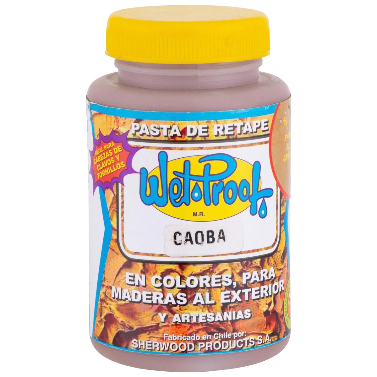 WETPROOF - Pasta de Retape 1/2 kilo Caoba