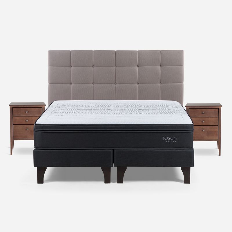 ROSEN - Cama Americana Tempo King /Muebles