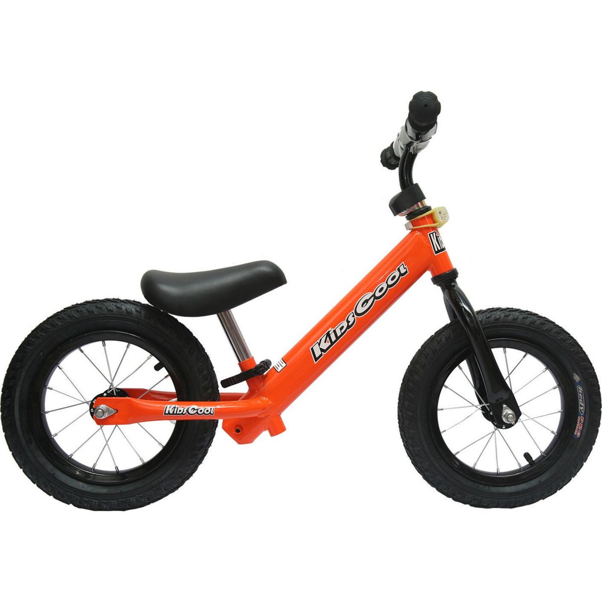 KIDSCOOL - Bicicleta aprendizaje naranjo aro 12