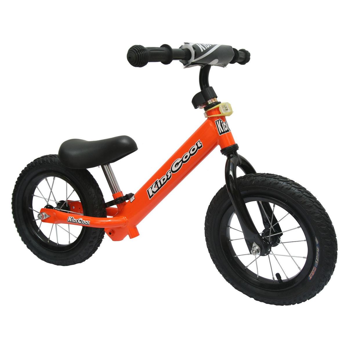 KIDSCOOL - Bicicleta aprendizaje naranjo aro 12