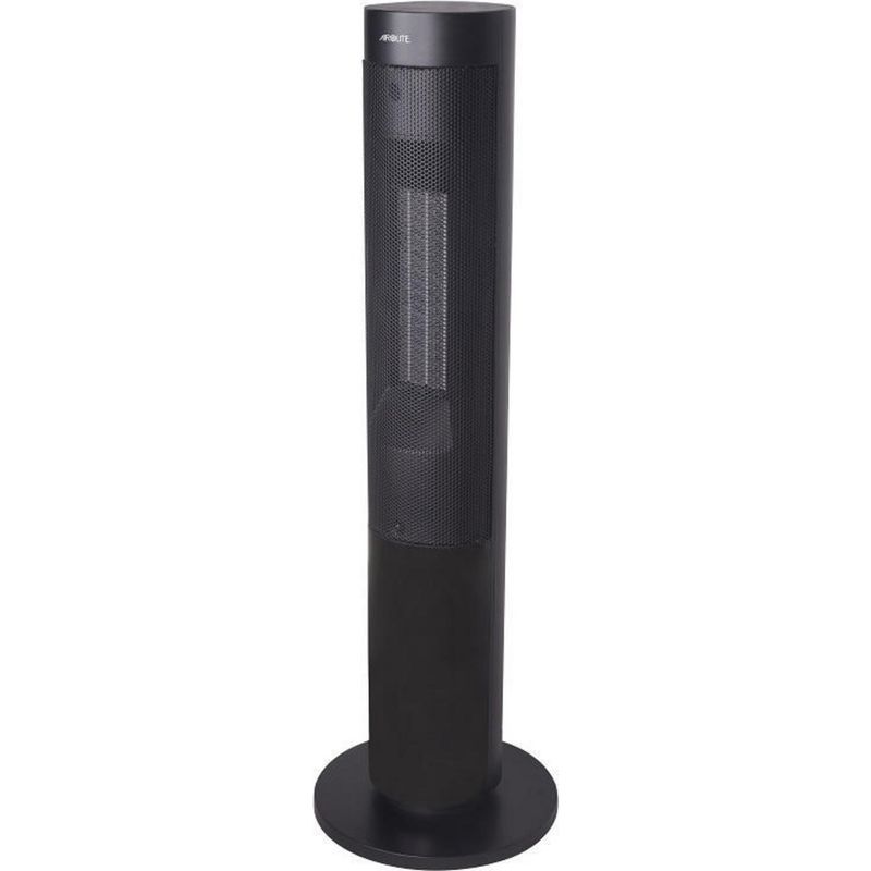 AIROLITE - Chimenea Eléctrica Vertical 2000 W Radiación HTV 200R Negro