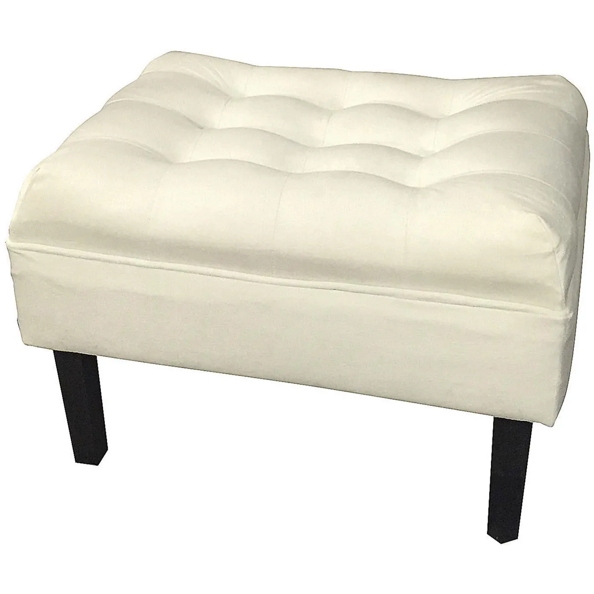 BODEVIR - Pouf wood capitone