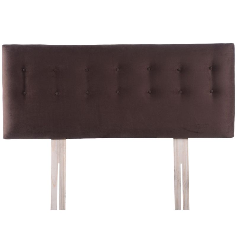 BODEVIR - Respaldo 180x7x60 cm chocolate