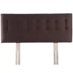 BODEVIR - Respaldo 180x7x60 cm chocolate