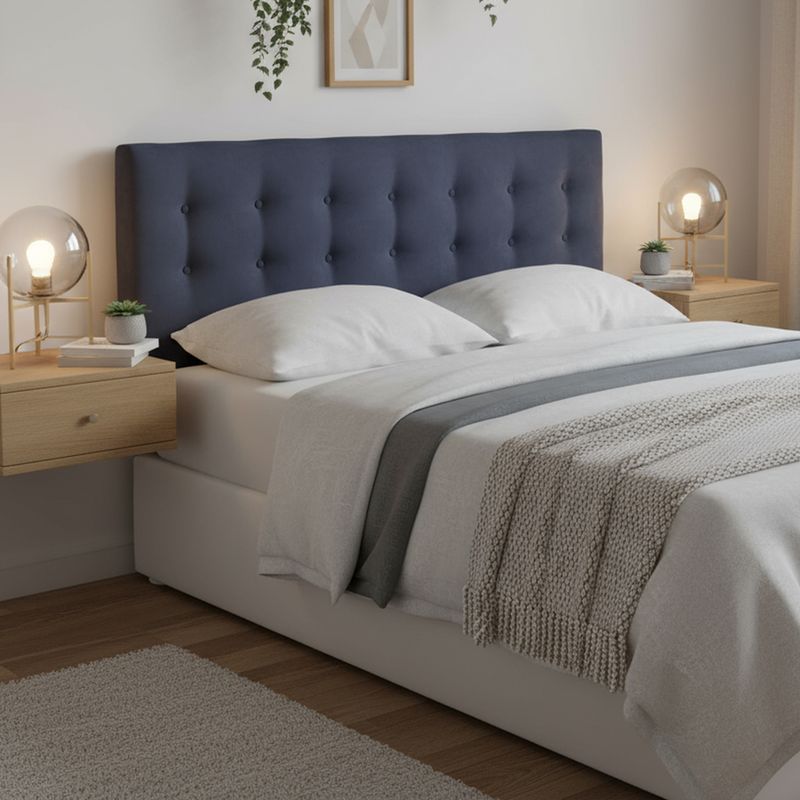 BODEVIR - Respaldo 150x7x60 cm gris