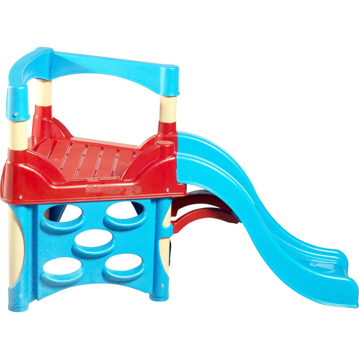 AMERICAN PLASTIC TOYS INC - Resbalín con escaladora 67x72x119 cm Azul