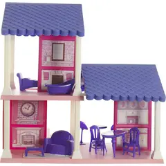 AMERICAN PLASTIC TOYS INC - Casa de Juego Casita Acogedora 59x91x94 cm Morado Desde 3 años