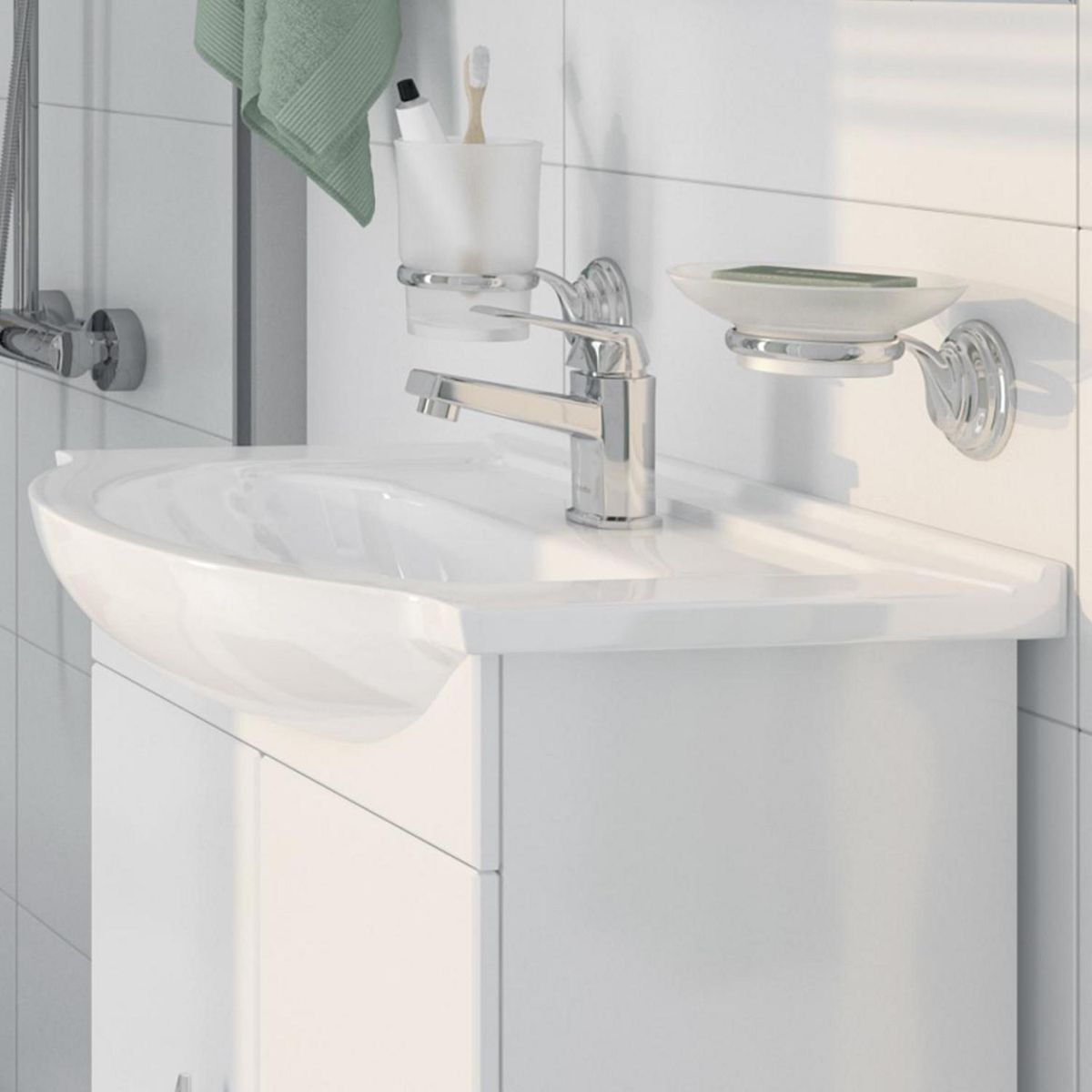 STRETTO - Monomando Lavatorio Modena Cromado