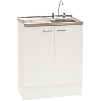 Kit mueble para lavaplatos 99x83x47 cm Blanco