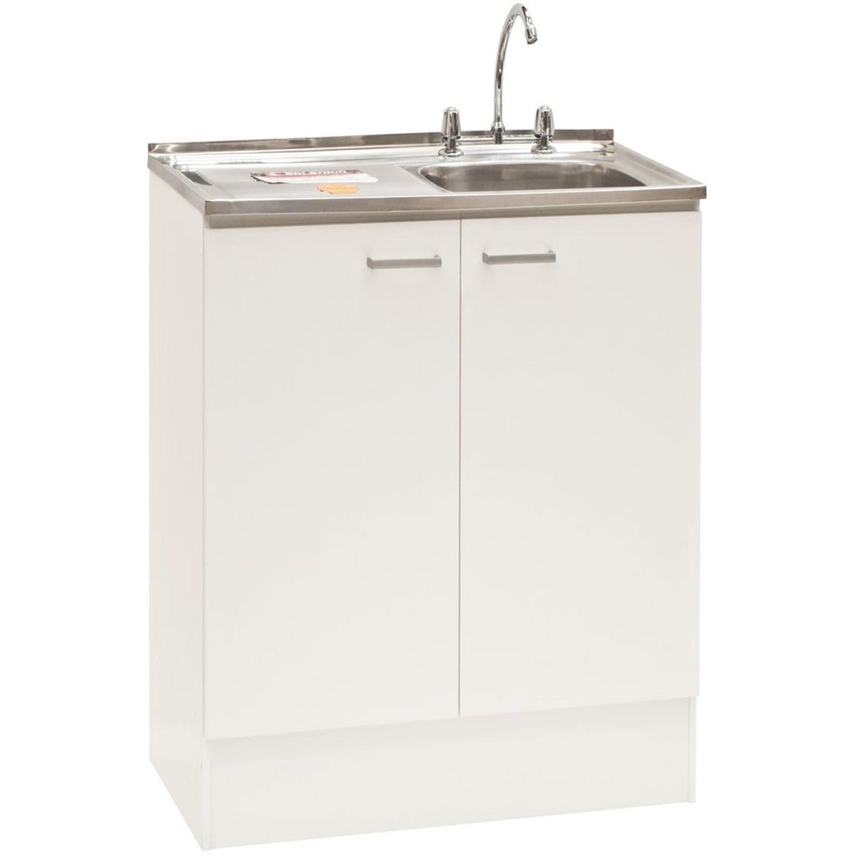 MOBIKIT - Kit mueble para lavaplatos 99x83x47 cm Blanco