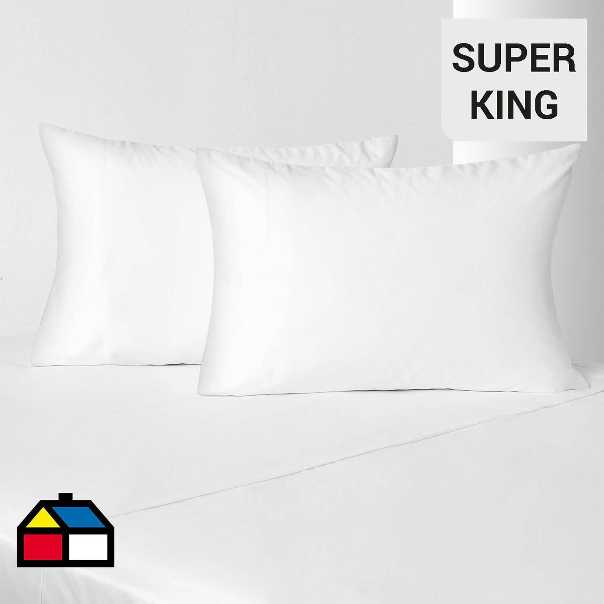 ROYAL SUPREME - Sábana Super king 1000 Hilos Blanco