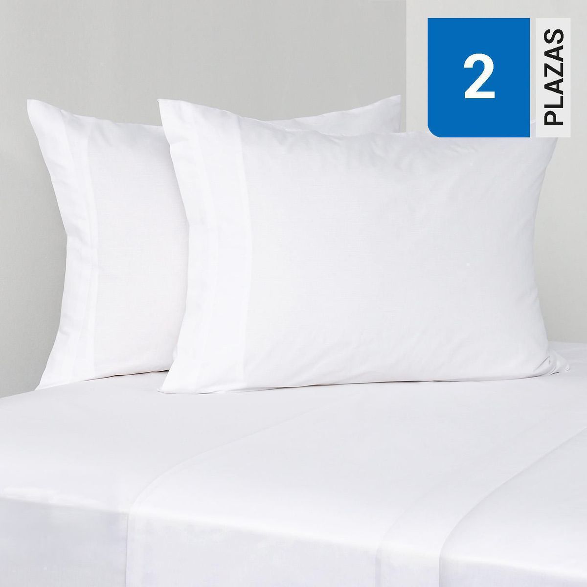 ROYAL SUPREME - Sábana 2 plazas 300 Hilos Blanco