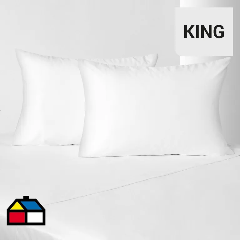 ROYAL SUPREME Sábana King 500 Hilos Blanco