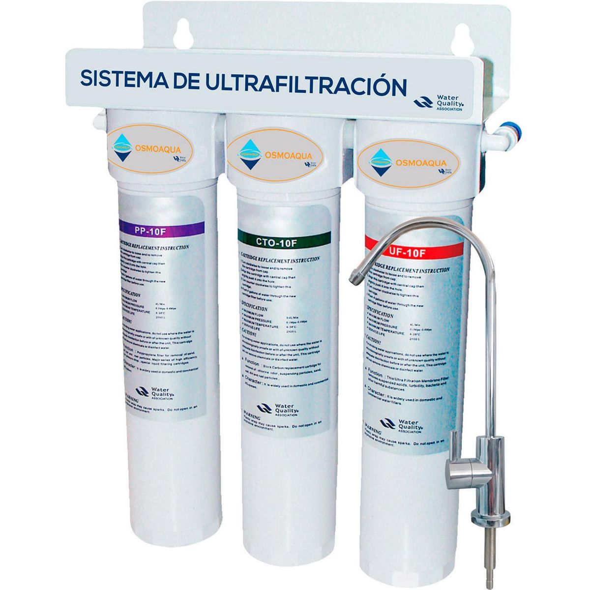 OSMOAQUA - Purificador de agua compacto ultrafiltración