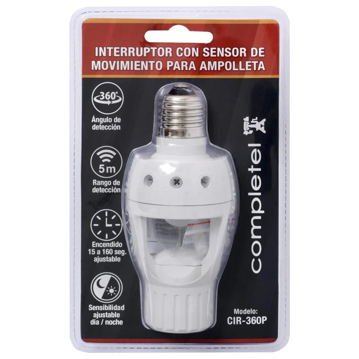 COMPLETEL - Interruptor sensor ampolleta