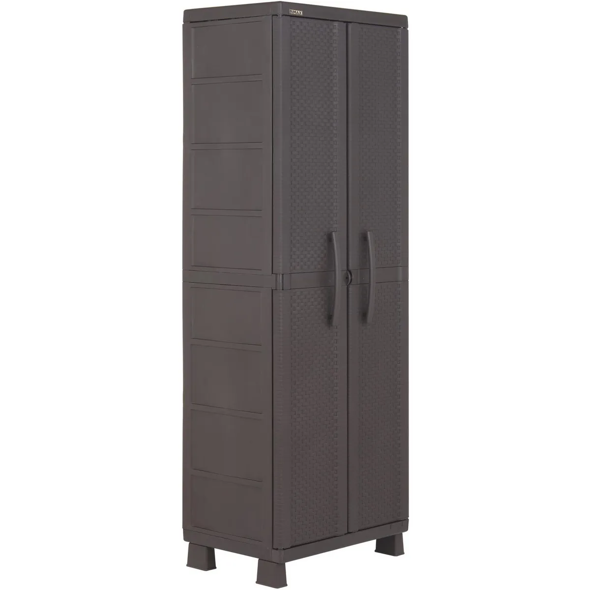 RIMAX - Gabinete 65x45x189 cm ratán plástico wen