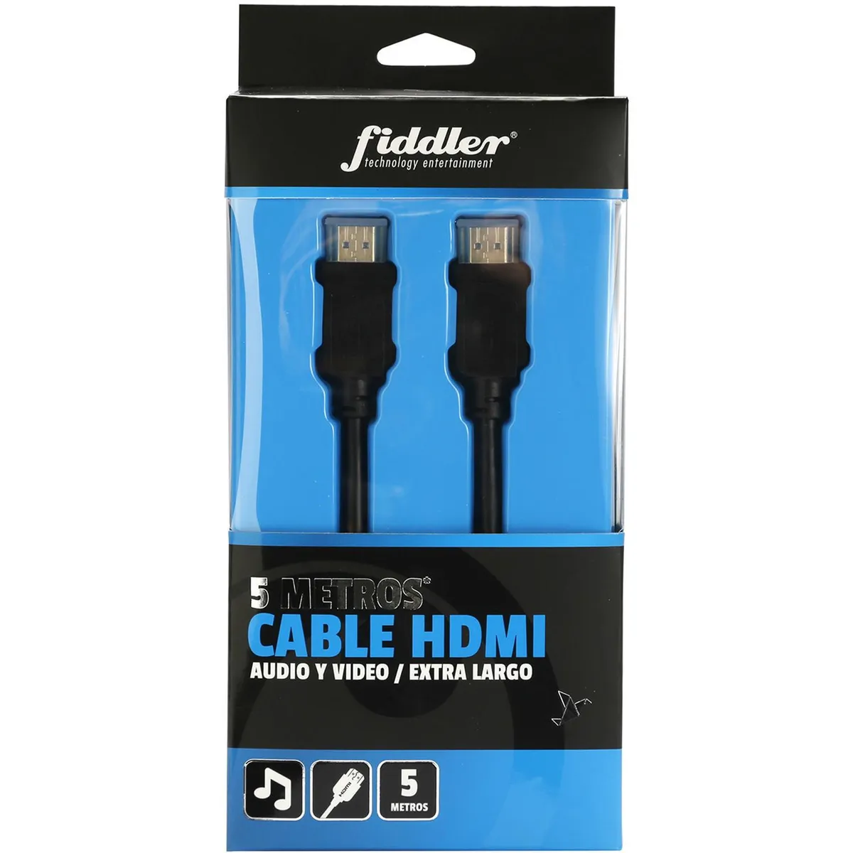 FIDDLER - Cable HDMI profesional 5 m