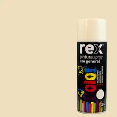 REX - Pintura spray general 400 ml blanco brillante