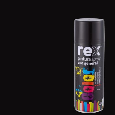 Pintura spray general 400 ml negro brillante