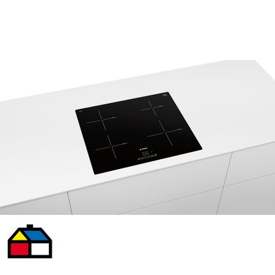 Encimera elctrica 4 quemadores negro