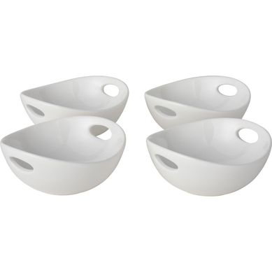 Set bowl 9x8x4cm blanco