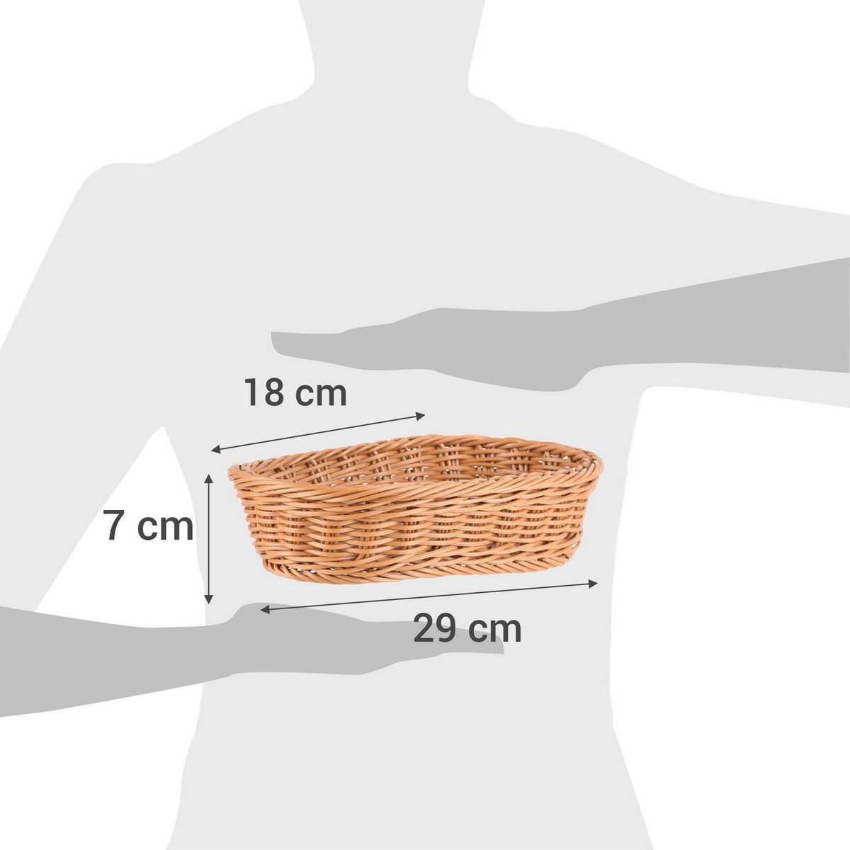 JUST HOME COLLECTION - Panera 29x18x7 cm Beige