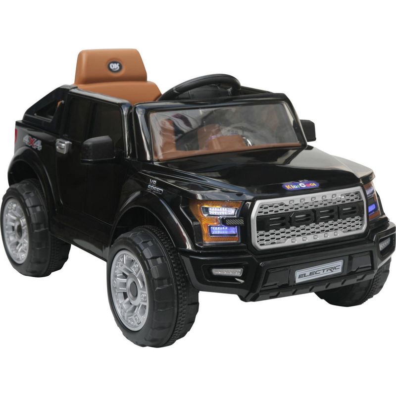 KIDSCOOL - Camioneta negro a batería 6V Raptor
