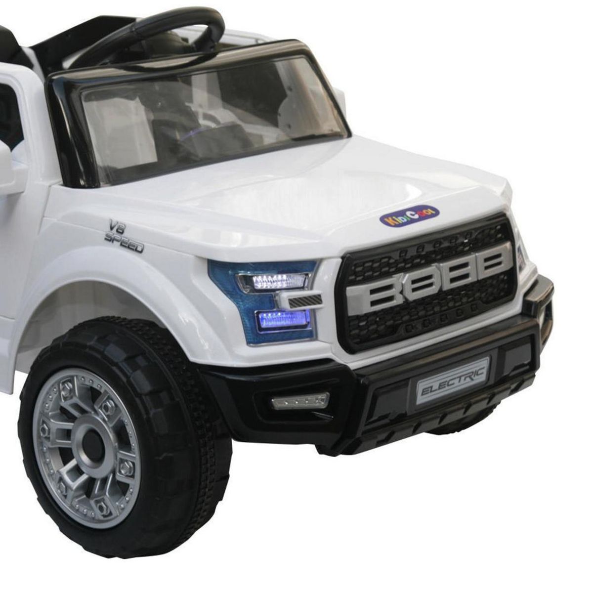 KIDSCOOL - Camioneta blanco a batería 6V Raptor