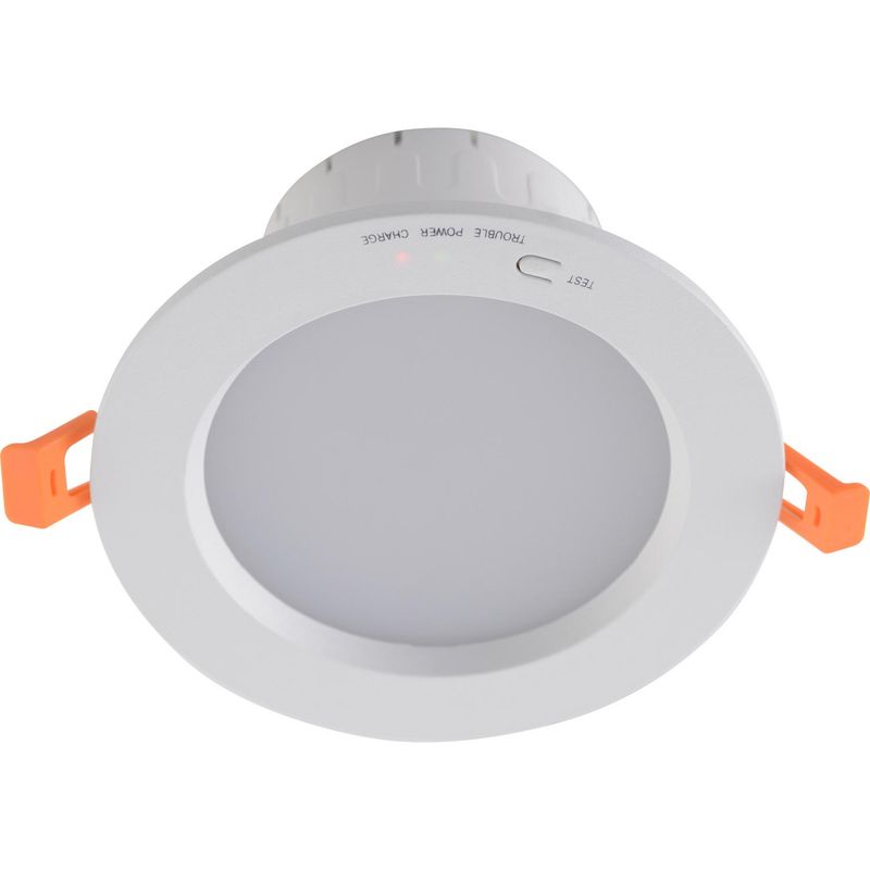CONCEPT - Foco embutido led con Kit de emergencia  9w/3w